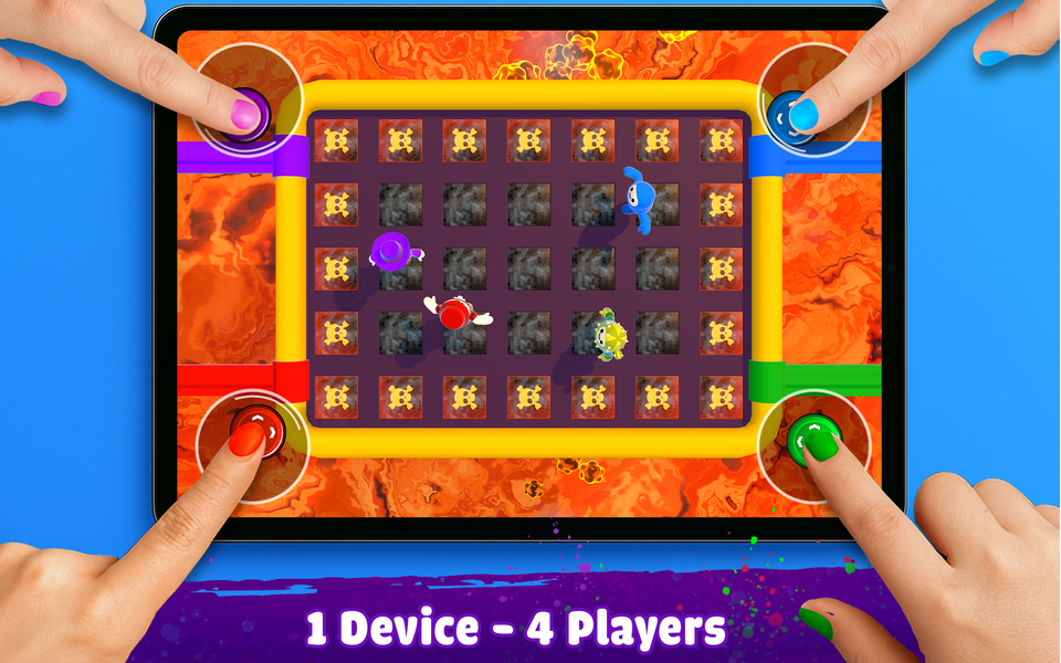 Party Game Hub 3D: 1234 Player - Gameplay image of android game