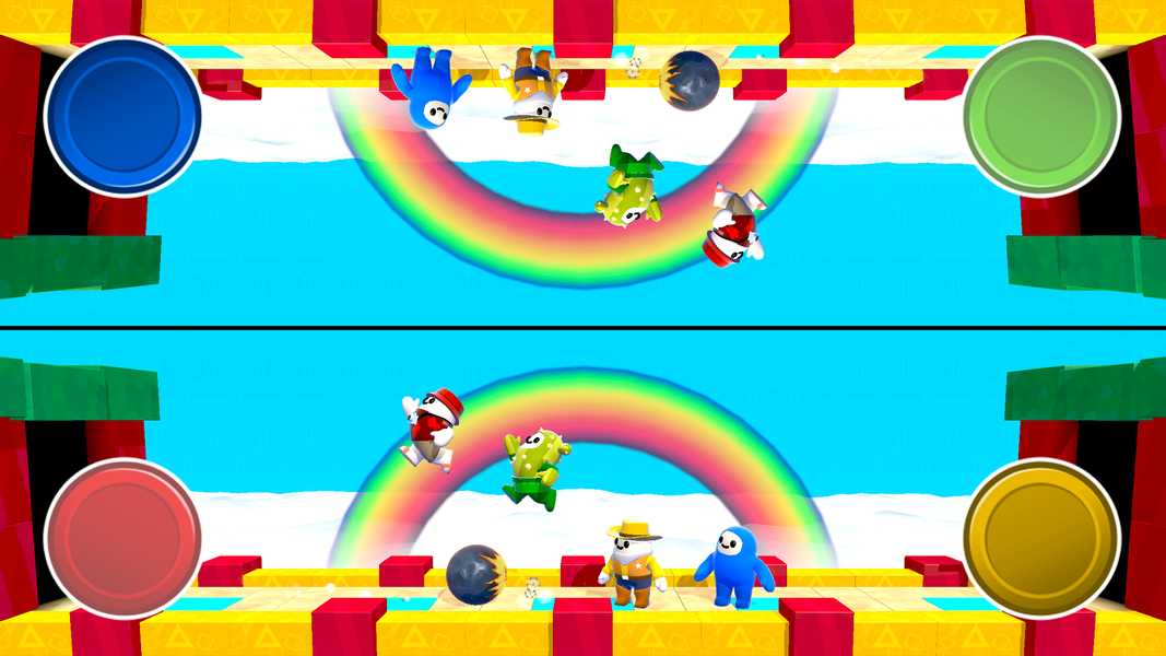 Party Game Hub 3D: 1234 Player - Gameplay image of android game