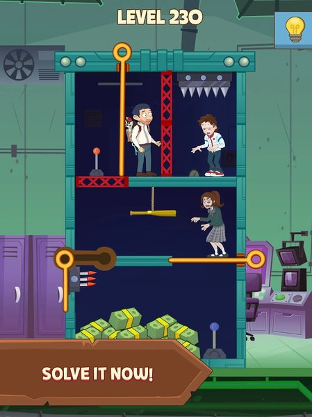 Pull Pin Puzzle: Rescue Girl - عکس بازی موبایلی اندروید