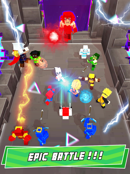 Hero Craft 3D: Run & Battle - Gameplay image of android game