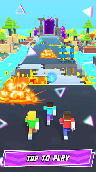 Hero Craft 3D: Run & Battle - عکس بازی موبایلی اندروید
