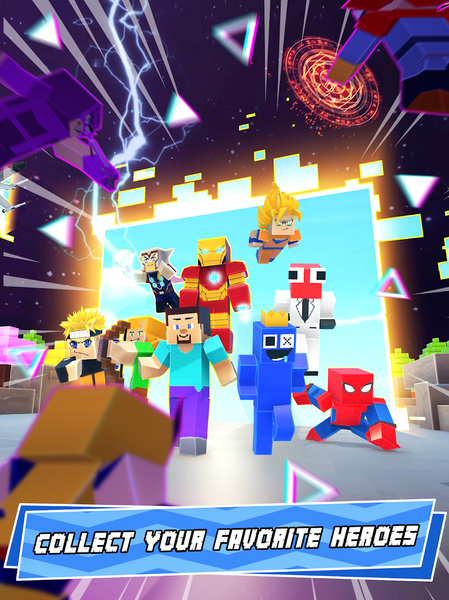 Hero Craft 3D: Run & Battle - Gameplay image of android game