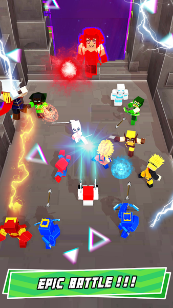 Hero Craft 3D: Run & Battle - Gameplay image of android game