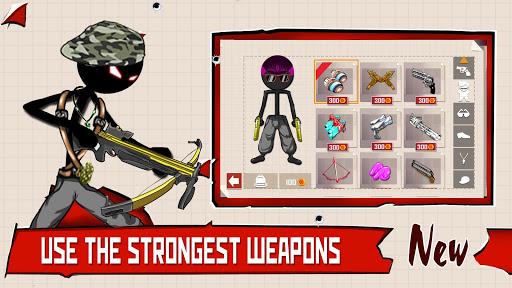 Stickman Shooter: Gun Shooting - Gameplay image of android game