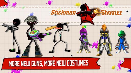 Stickman Shooter: Gun Shooting - Gameplay image of android game