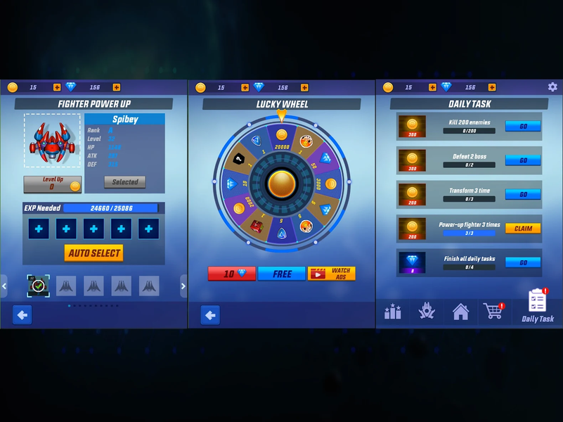 Thunder Fighter Superhero - عکس بازی موبایلی اندروید