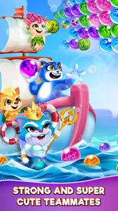 Bubble Shooter: Shoot Bubble - Gameplay image of android game