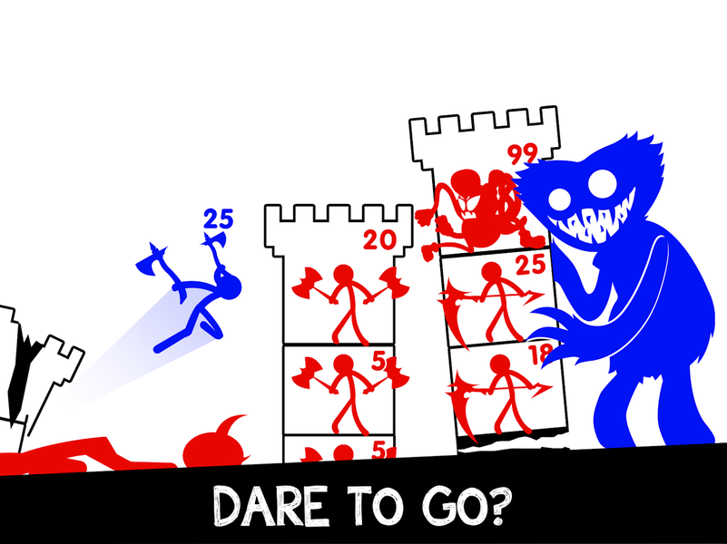 Wuggy Tower War: Hero Playtime - عکس بازی موبایلی اندروید