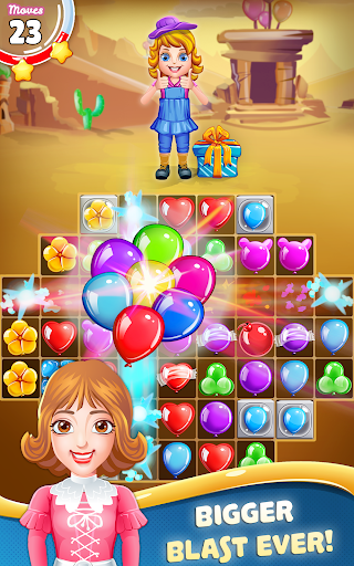 Balloon Burst Paradise: Free Match 3 Games - عکس بازی موبایلی اندروید
