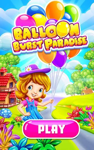 Balloon Burst Paradise: Free Match 3 Games - Gameplay image of android game