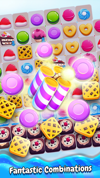 Cookie Burst Mania - Match 3 G - Gameplay image of android game