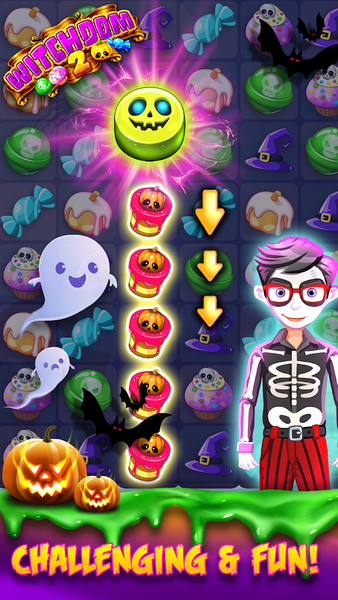 Witchdom ۲ - Halloween Games & - عکس برنامه موبایلی اندروید