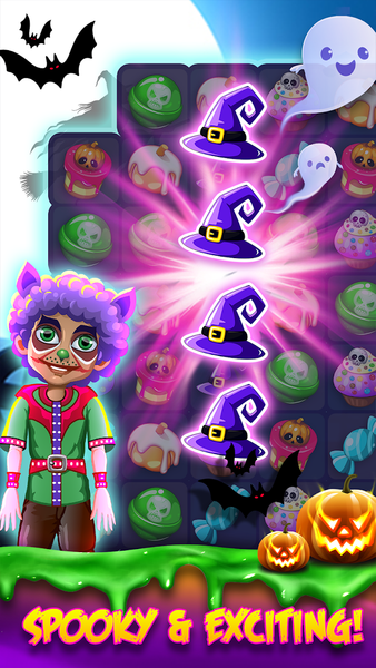Witchdom 2 - Halloween Games & - Image screenshot of android app