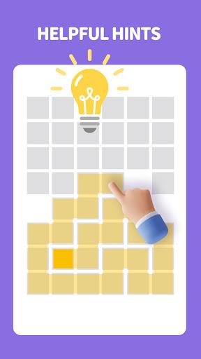 1 Line-Fill the blocks puzzle - Image screenshot of android app