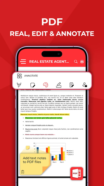 All Document Reader - PDF Edit - عکس برنامه موبایلی اندروید