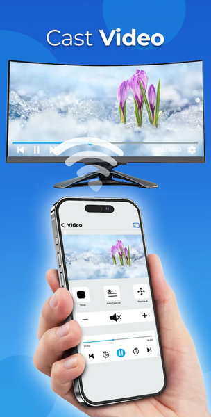 Cast to TV+ ChromeCast Roku TV - عکس برنامه موبایلی اندروید