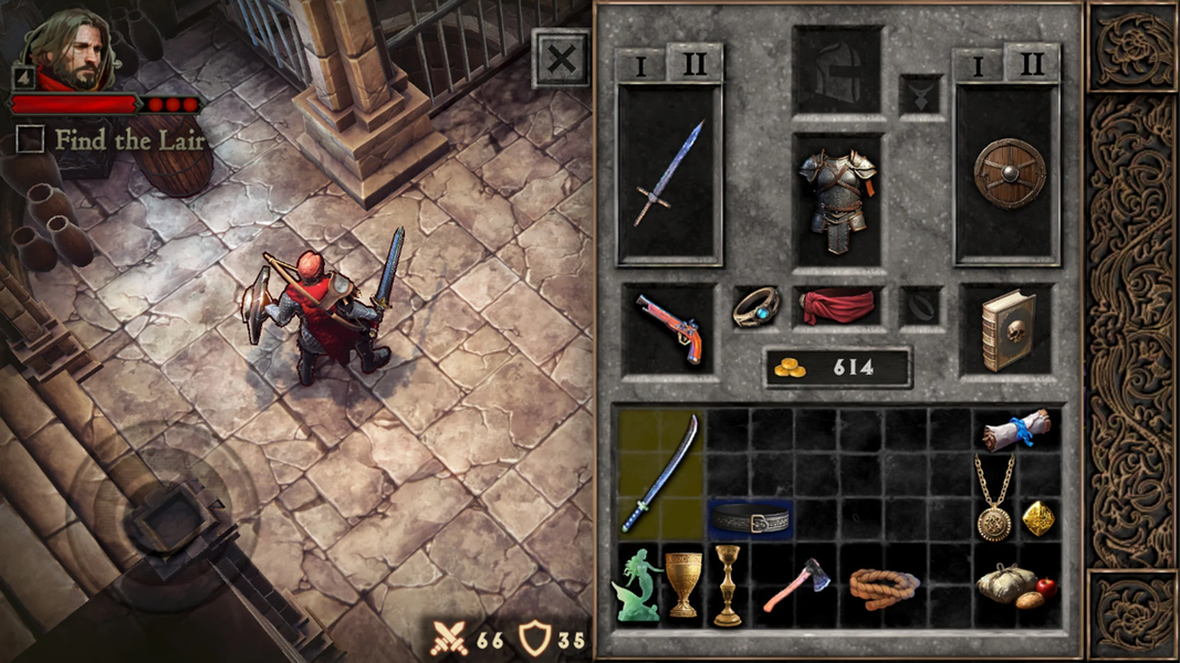 Shadowborn - Gameplay image of android game