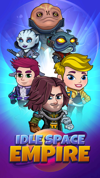 Idle Space Empire - عکس بازی موبایلی اندروید