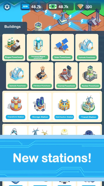 Idle Energy Tycoon:Power Grid - عکس بازی موبایلی اندروید