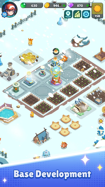 Idle PokePet Farm - Gameplay image of android game