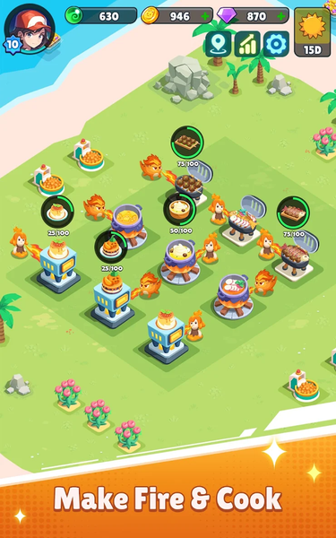 Idle PokePet Farm - Gameplay image of android game