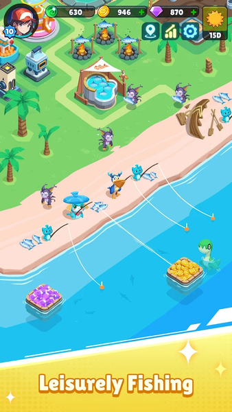 Idle PokePet Farm - Gameplay image of android game