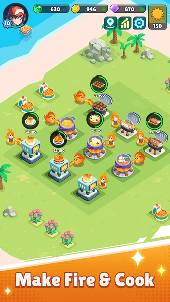 Idle PokePet Farm - Gameplay image of android game