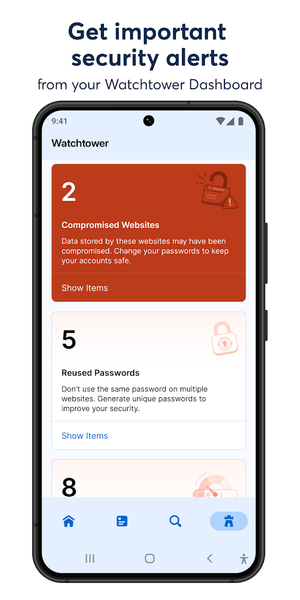 ۱Password: Password Manager - عکس برنامه موبایلی اندروید
