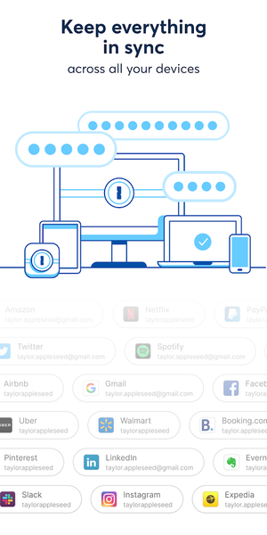 ۱Password: Password Manager - عکس برنامه موبایلی اندروید