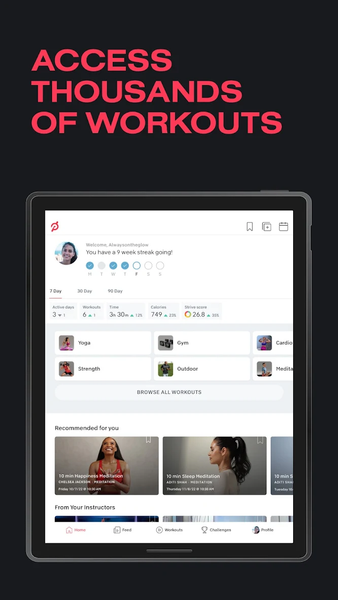 Peloton - Fitness & Workouts - عکس برنامه موبایلی اندروید