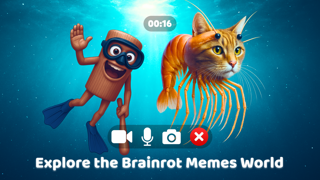 Brainrot: Prank Call & Chat - عکس بازی موبایلی اندروید