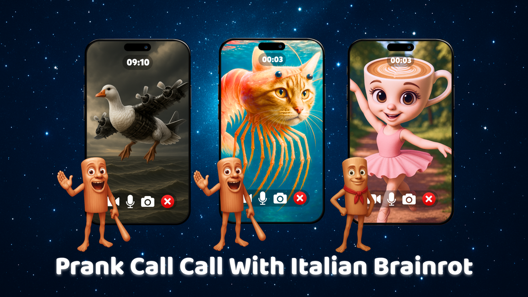Brainrot: Prank Call & Chat - عکس بازی موبایلی اندروید