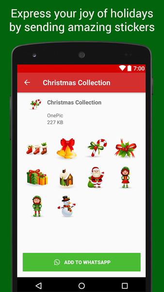 Christmas Stickers - WASticker - عکس برنامه موبایلی اندروید