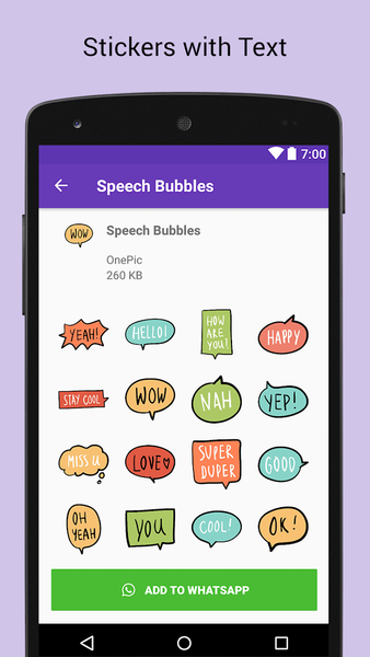 Funny Sticker Packs WASticker - عکس برنامه موبایلی اندروید