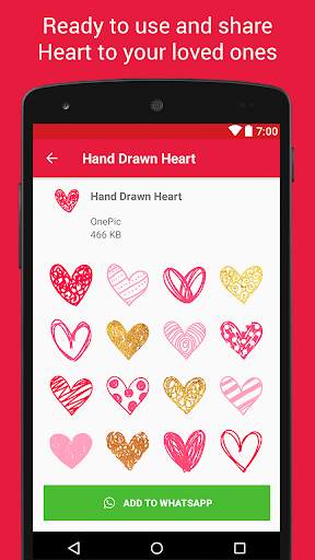 Love Sticker Packs - WASticker - Image screenshot of android app