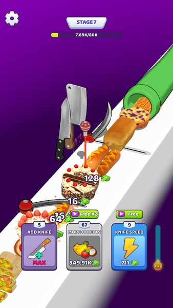 Idle Slice - ASMR Game - عکس بازی موبایلی اندروید