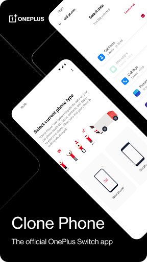Clone Phone - OnePlus app - Image screenshot of android app