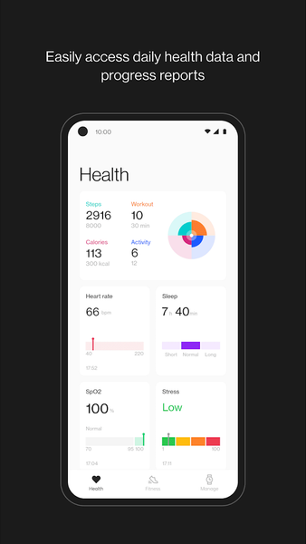 OnePlus Health - Image screenshot of android app