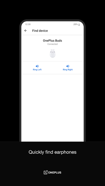 OnePlus Buds - عکس برنامه موبایلی اندروید
