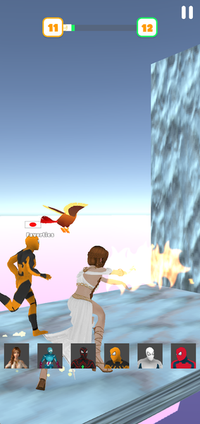 Superhero Transform Race ۳D - عکس بازی موبایلی اندروید