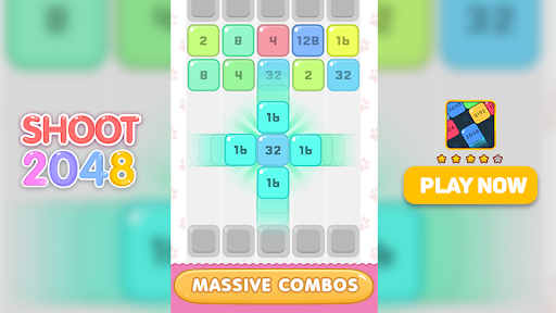 ۲۰۴۸ Shoot & Merge Block Puzzl - عکس بازی موبایلی اندروید