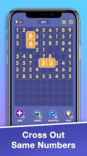Match Ten - Number Puzzle - عکس بازی موبایلی اندروید