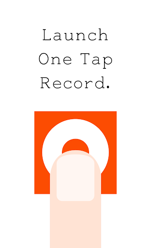 One Tap Record for Strava - Image screenshot of android app