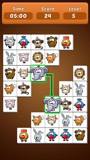 onet connect tile match game - Gameplay image of android game
