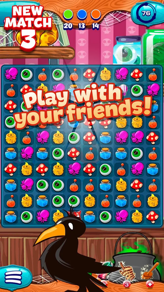 The Apprentice Witch - Match ۳ - عکس بازی موبایلی اندروید