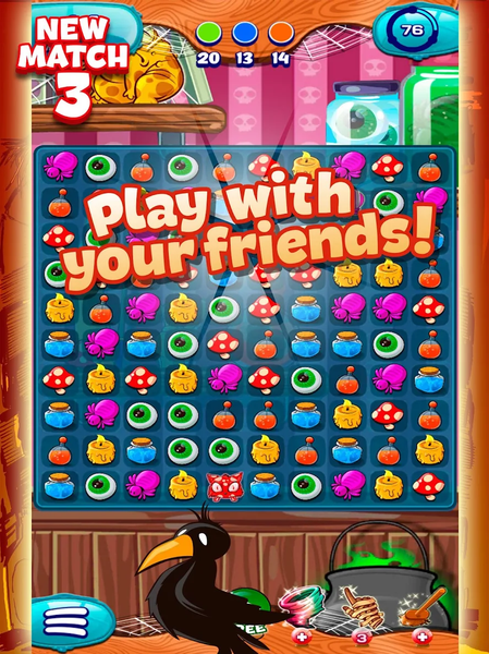 The Apprentice Witch - Match ۳ - عکس بازی موبایلی اندروید