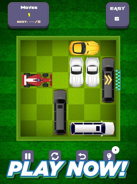 Unblock Cars : Parking Puzzle - Gameplay image of android game