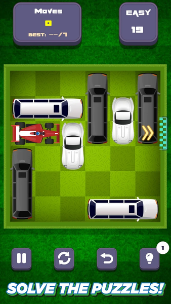 Unblock Cars : Parking Puzzle - Gameplay image of android game