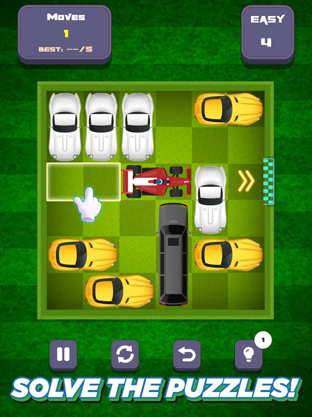 Unblock Cars : Parking Puzzle - Gameplay image of android game