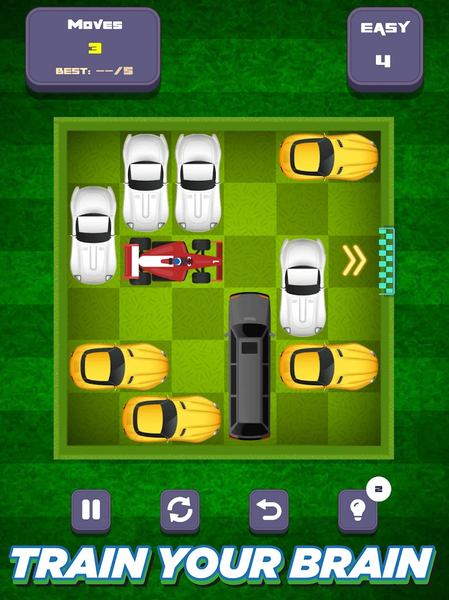 Unblock Cars : Parking Puzzle - Gameplay image of android game